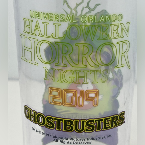 Ghostbusters Halloween Horror Nights 2019 Light Up Plastic Cup Universal WORKS - Picture 4 of 10